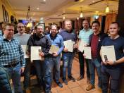 BildID: 3304 V.l.n.r.: Günther Felsmann, Andreas Walther, Christian Hofinger, Andreas Baumgardt, Christian Buchloh, Ulrich Roßner, Stephan Schlee und Timo Ehrsam